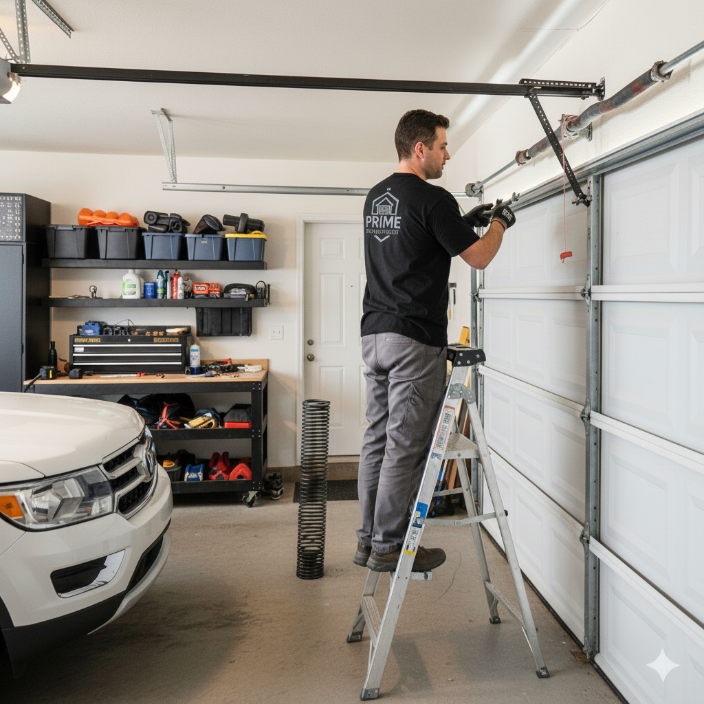 Spring Repair coupon - 15% OFF off garage door service
